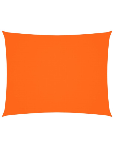 Parasole a Vela Oxford Rettangolare 5x6 m Arancione