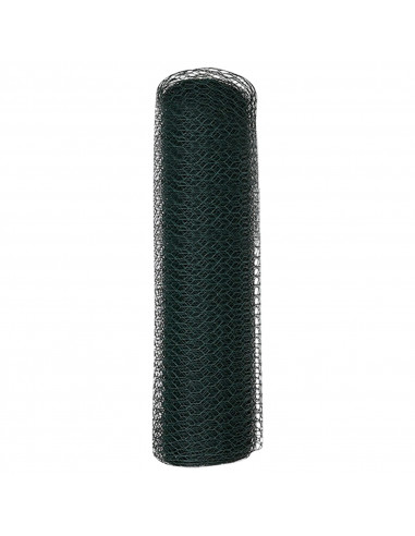Recinzione esagonale verde  0.4x25 m