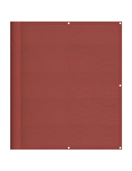Paravento Balcone Terracotta 120x700 cm 100% Poliestere Oxford
