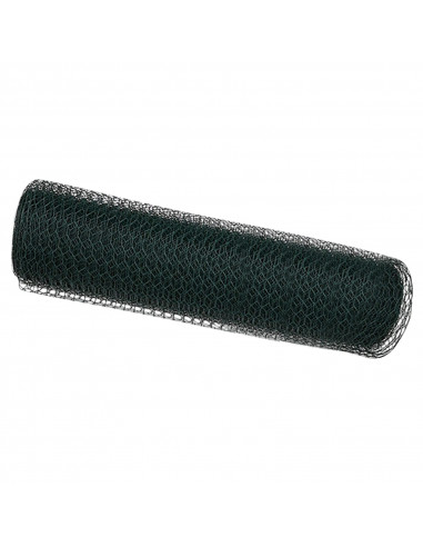 Recinzione Esagonale Verde  0.4x25 m Acciaio