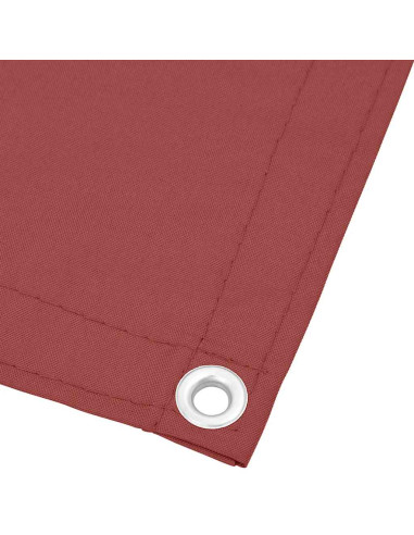 Paravento Balcone Terracotta 120x700 cm 100% Poliestere Oxford