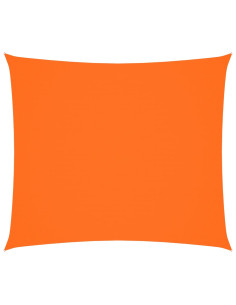 Parasole a Vela Oxford Rettangolare 2x2,5 m Arancione 2