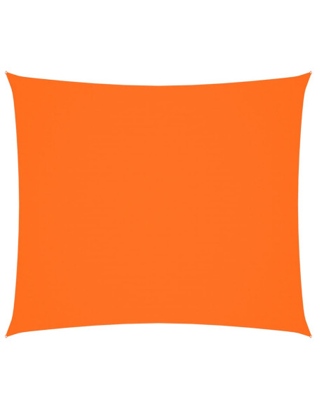 Parasole a Vela Oxford Rettangolare 2x2,5 m Arancione