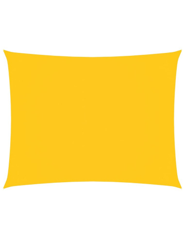 Parasole a Vela Oxford Rettangolare 2,5x4 m Gialla