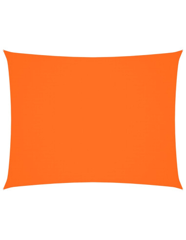 Parasole a Vela Oxford Rettangolare 4x6 m Arancione