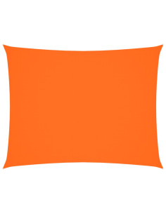 Parasole a Vela Oxford Rettangolare 2x3 m Arancione 2