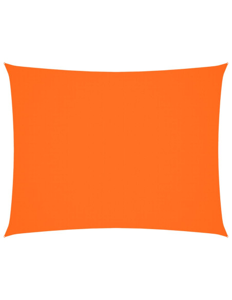 Parasole a Vela Oxford Rettangolare 2x3 m Arancione