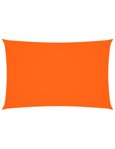Parasole a Vela Oxford Rettangolare 2,5x5 m Arancione