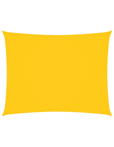 Parasole a Vela Oxford Rettangolare 3x6 m Gialla
