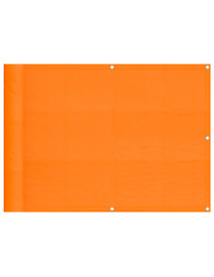Paravento da Balcone Arancione 75x700 cm 100% Poliestere Oxford 2