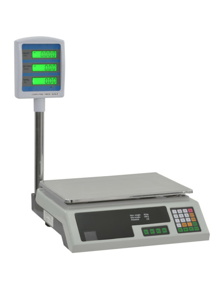Bilancia Elettronica Pesapacchi con LCD 30 kg