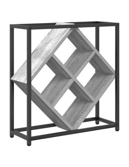 Portabottiglie Grigio Sonoma 51 x 18 x 52,5 cm