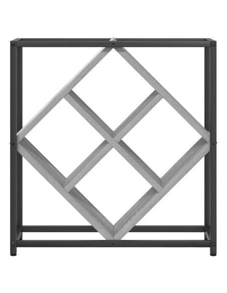 Portabottiglie Grigio Sonoma 51 x 18 x 52,5 cm