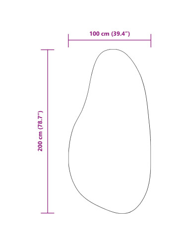 Tappeti per area HUARTE Nero 100 x 200 cm Poliestere