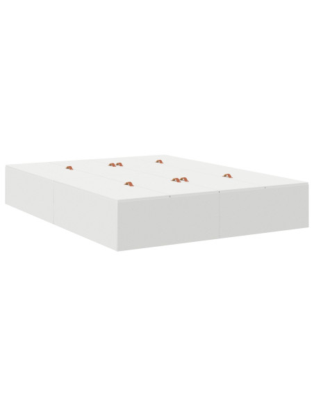 Struttura Letto  Bianca MDF 140 x 200 cm
