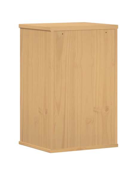 Mobiletto da bagno  35x30x55 cm in legno massello di pino