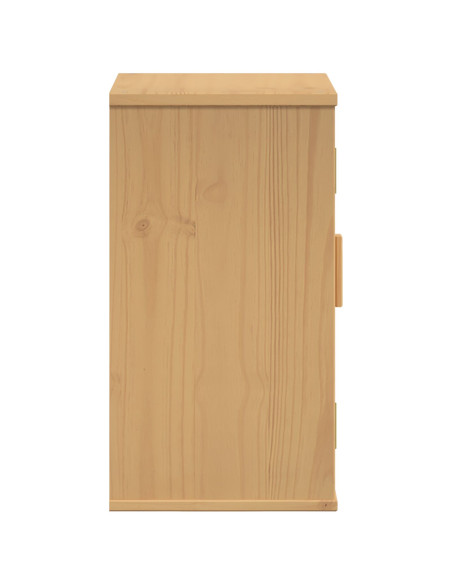 Mobiletto da bagno  35x30x55 cm in legno massello di pino