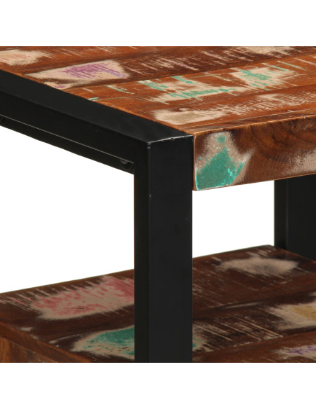 Armadio da Bagno  Multicolore 40x35x75 cm in Legno Riciclato