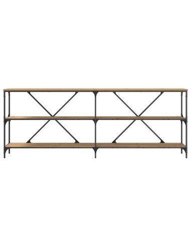 Tavolo consolle Rovere Artigianale 200 x 30 x 75 cm