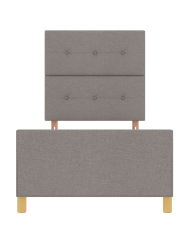 Struttura del letto con testiera Talpa 90 x 190 cm Tessuto