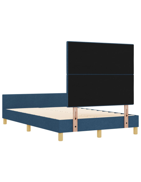 Letto  Blu 120x190 cm in tessuto