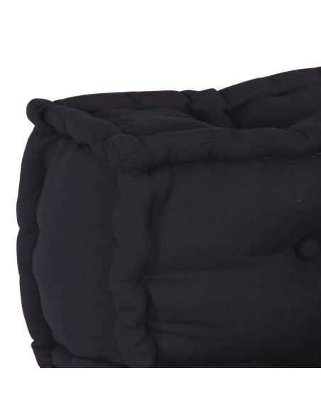 Pouf Modulari  3 pz in Tessuto Antracite