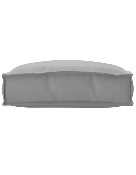 Cuscino da esterno  Grigio Poliestere 50 x 50 x 12 cm