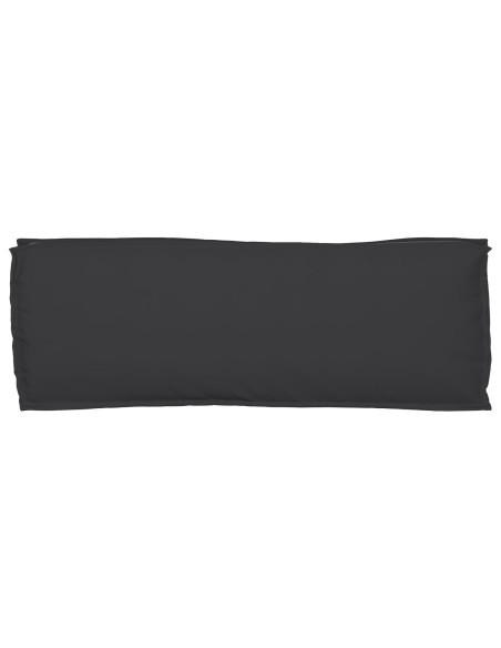 Cuscino esterno  Nero Poliestere 110 x 40 x 8 cm Cuscino