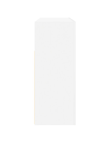 Credenza Bianco 116 x 30 x 75 cm Legno multistrato