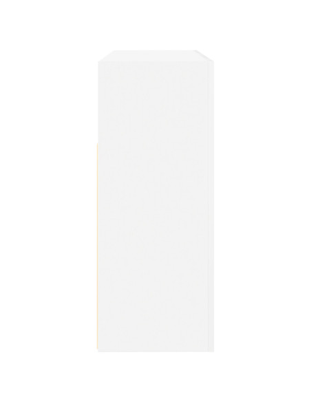 Credenza Bianco 116 x 30 x 75 cm Legno multistrato