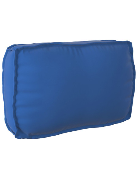 Set di cuscini per pallet  Set di 3 Blu Reale Poliestere Medi