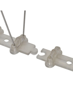 Set Dissuasori per Uccelli e Piccioni 6 pz 2 File 3 m