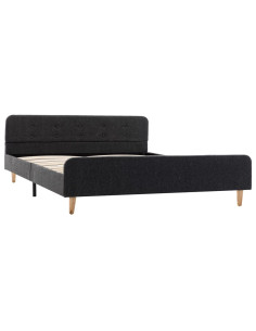 Giroletto Grigio Scuro in Stoffa Ruvida 140x200 cm