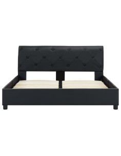 Giroletto Nero in Similpelle 140x200 cm