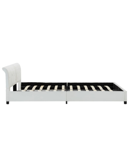 Giroletto Bianco in Similpelle 160x200 cm