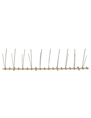 Set Dissuasori per Uccelli e Piccioni 20 pz 2 File 10 m