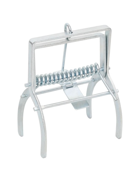 Trappole per Talpe 10 pz Argento Acciaio Zincato