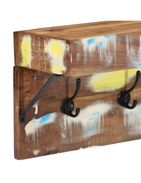Appendiabiti Marrone 73 x 19 x 23 cm Legno massello di recupero