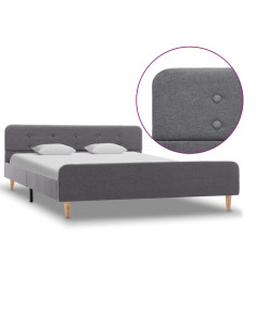 Giroletto Grigio Chiaro in Tessuto 160x200 cm 2