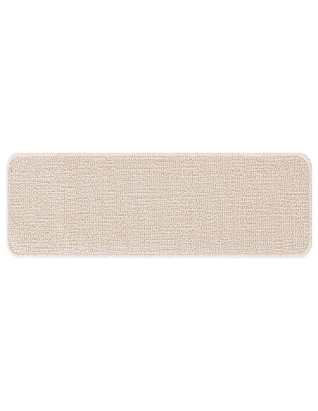 Tappetini per scale  con retro in lattice crema 25x60 cm
