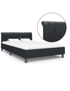 Giroletto Nero in Similpelle 140x200 cm 2