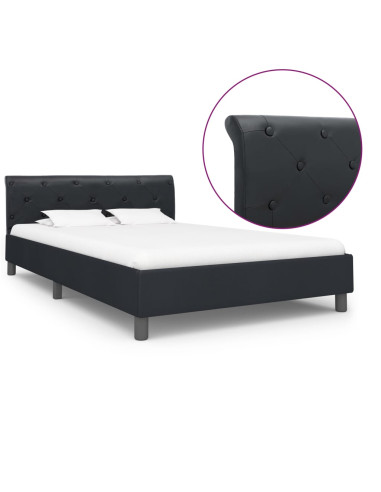 Giroletto Nero in Similpelle 140x200 cm