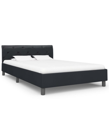 Giroletto Nero in Similpelle 140x200 cm