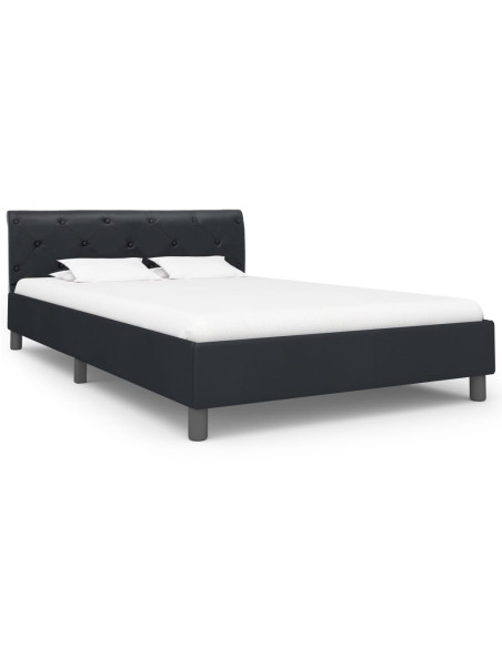 Giroletto Nero in Similpelle 140x200 cm