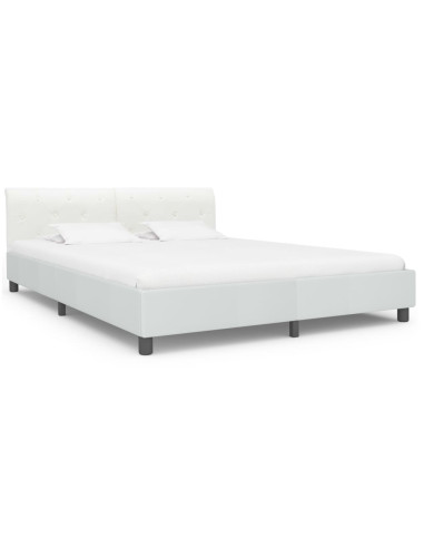 Giroletto Bianco in Similpelle 160x200 cm