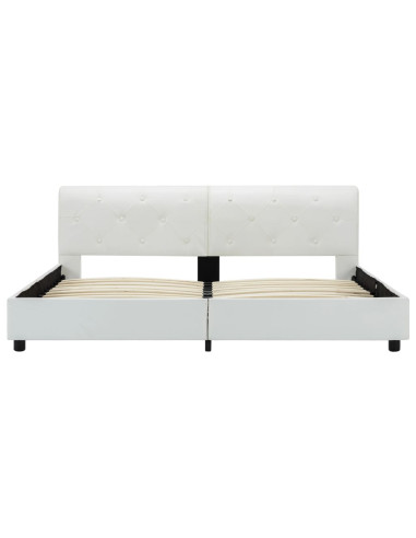 Giroletto Bianco in Similpelle 160x200 cm