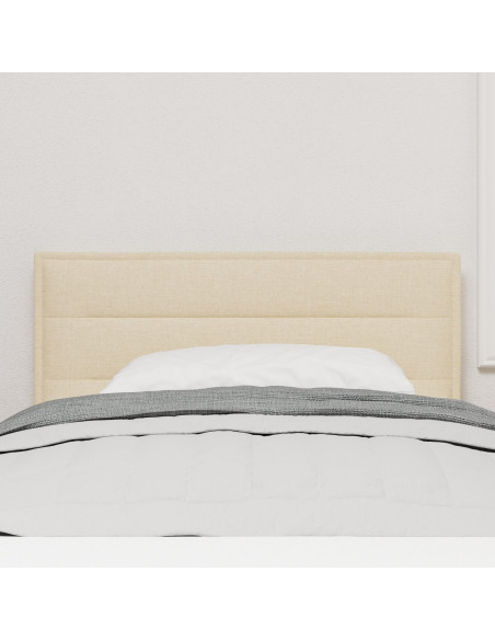 testiera  Design Lines Crema 80 cm Tessuto