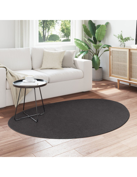 Tappeti per area HUARTE Antracite 120 x 170 cm Poliestere
