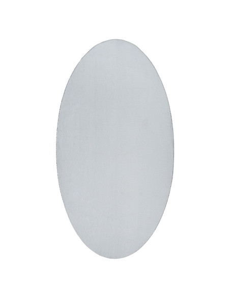 Tappeti  Grigio Lana 100 x 200 cm Tappeti per area Ovale