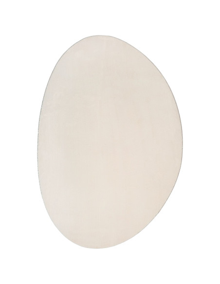 Tappeti  Beige Lana 140 x 200 cm Tappeti per area Ovale